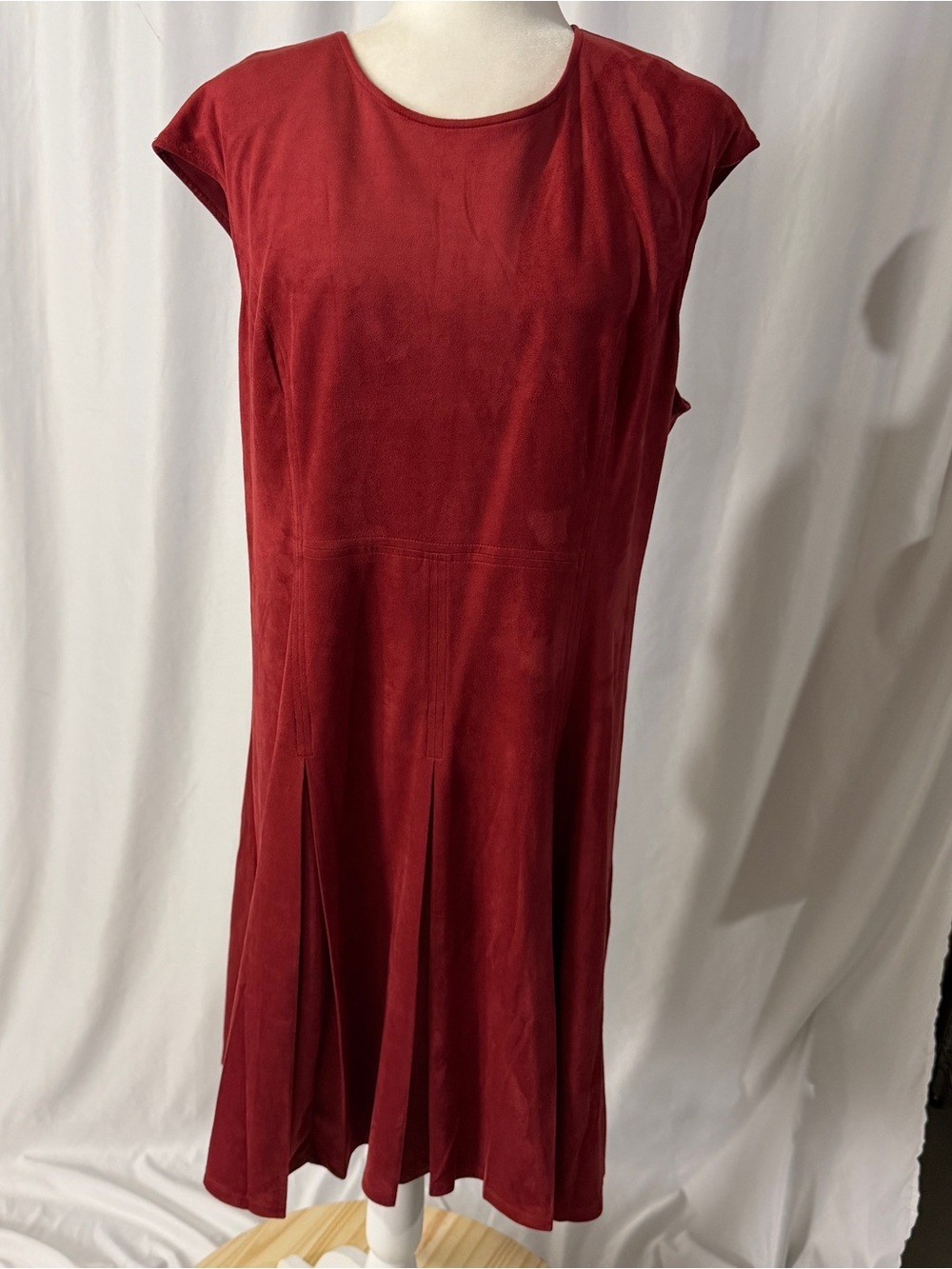 The Limited Faux Suede Plus Size Dress